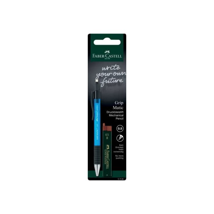 Portamine Faber Castell Grip Matic 1375 0,5 mm rosso blister - 137598 main product photo