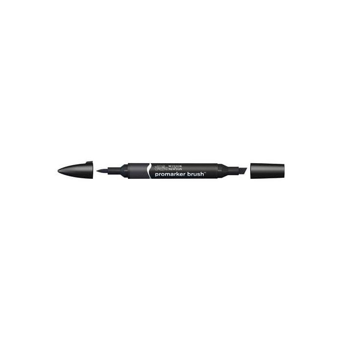 Pennarelli doppia punta Winsor&Newton brush black - 0204030 main product photo