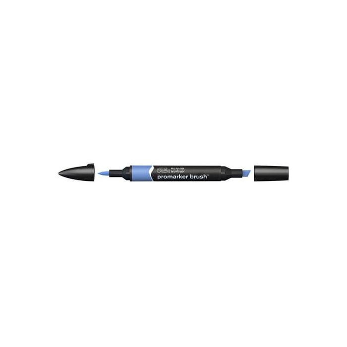 Pennarelli doppia punta Winsor&Newton brush china blue - 0204198 main product photo