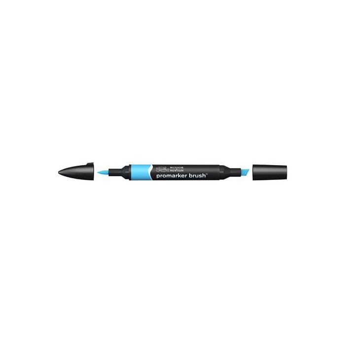 Pennarelli doppia punta Winsor&Newton brush sky blue - 0204621 main product photo