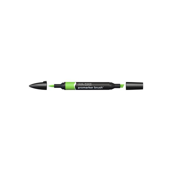 Pennarelli doppia punta Winsor&Newton brush bright green - 0204069 main product photo