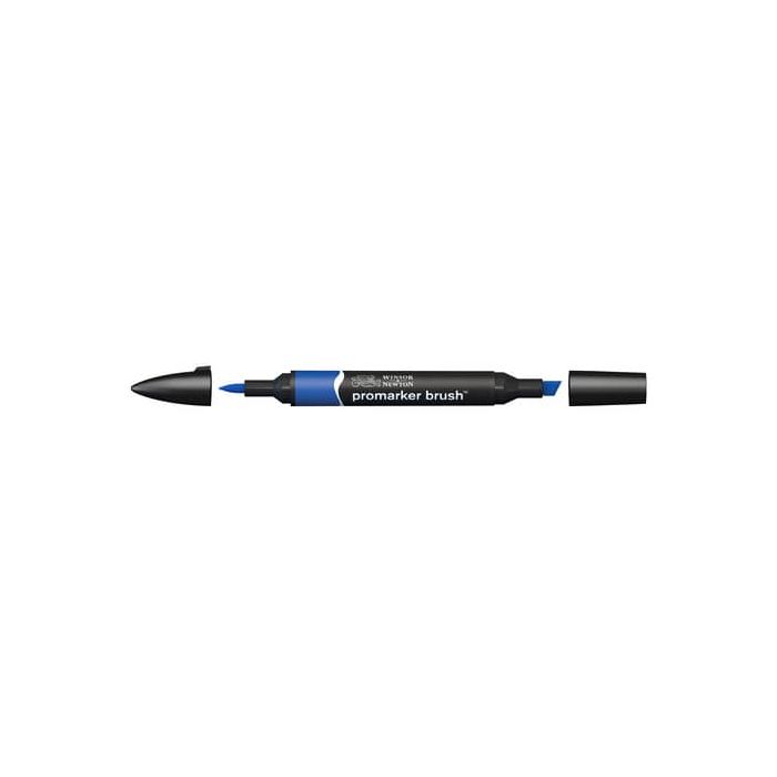 Pennarelli doppia punta Winsor&Newton brush royal blue - 0204045 main product photo