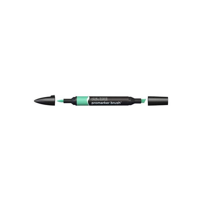 Pennarelli doppia punta Winsor&Newton brush mint green - 0204223 main product photo