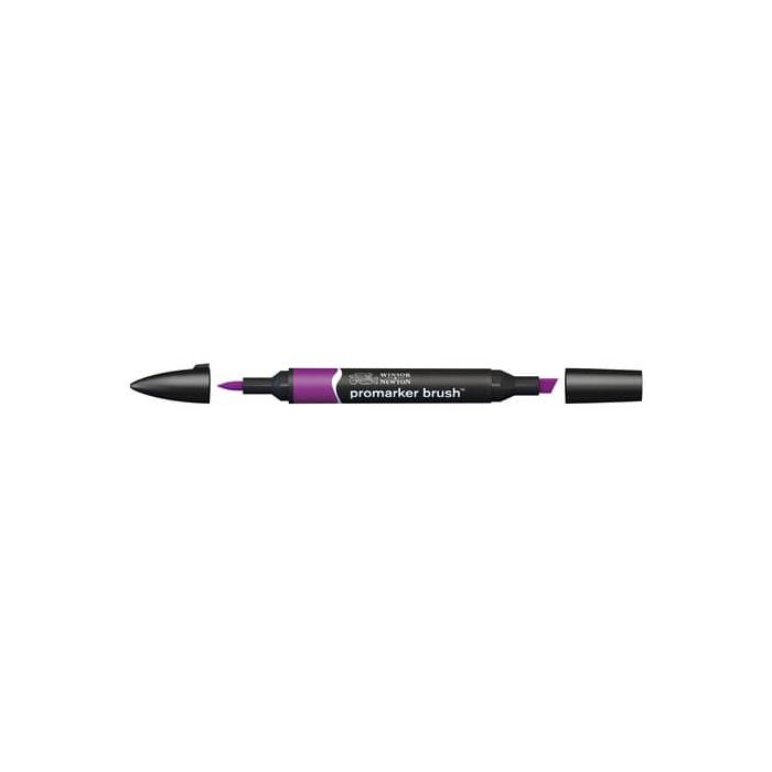 Pennarelli doppia punta Winsor&Newton brush plum - 0204197 main product photo