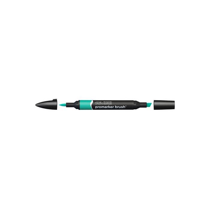Pennarelli doppia punta Winsor&Newton brush ocean teal - 0204377 main product photo