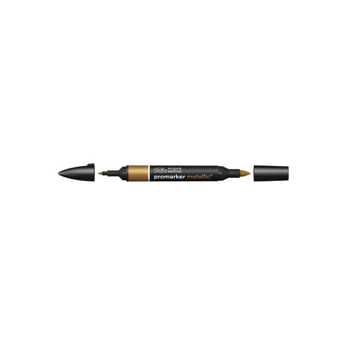 Pennarelli doppia punta Winsor&Newton metallic red gold - 0206690 main product photo