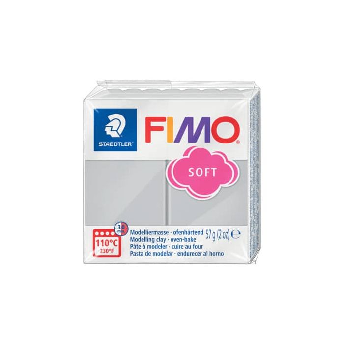 Pasta modellabile Staedtler FIMO® soft 57 g grigio delfino - 8020-80 main product photo