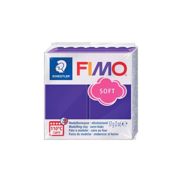 Pasta modellabile Staedtler FIMO® soft 57 g prugna - 8020-63 main product photo
