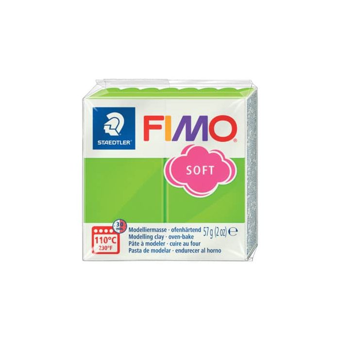 Pasta modellabile Staedtler FIMO® soft 57 g verde mela - 8020-50 main product photo