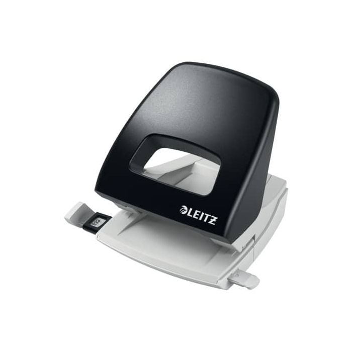 Perforatore a 2 fori con guida Leitz Metal rim 5005 Leitz nero 50050095 main product photo