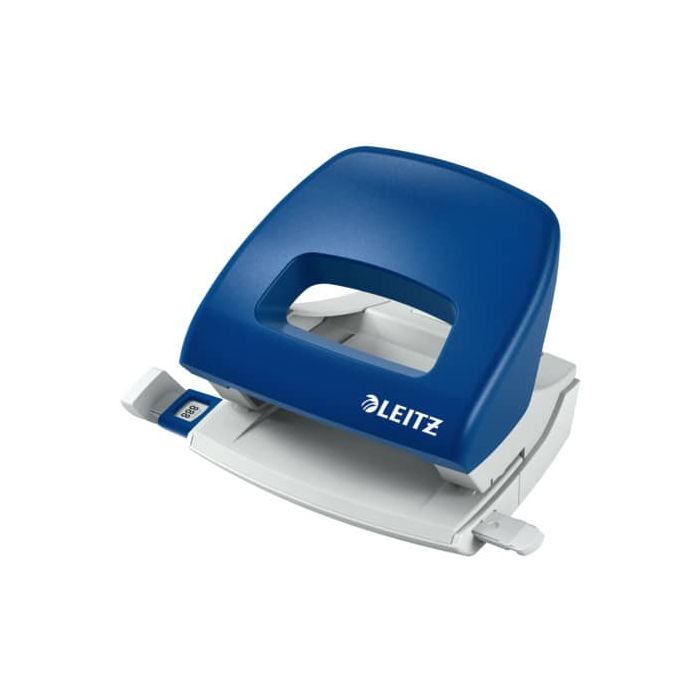 Perforatore a 2 fori con guida Leitz Metal Rim 5038 Leitz blu 50380335 main product photo