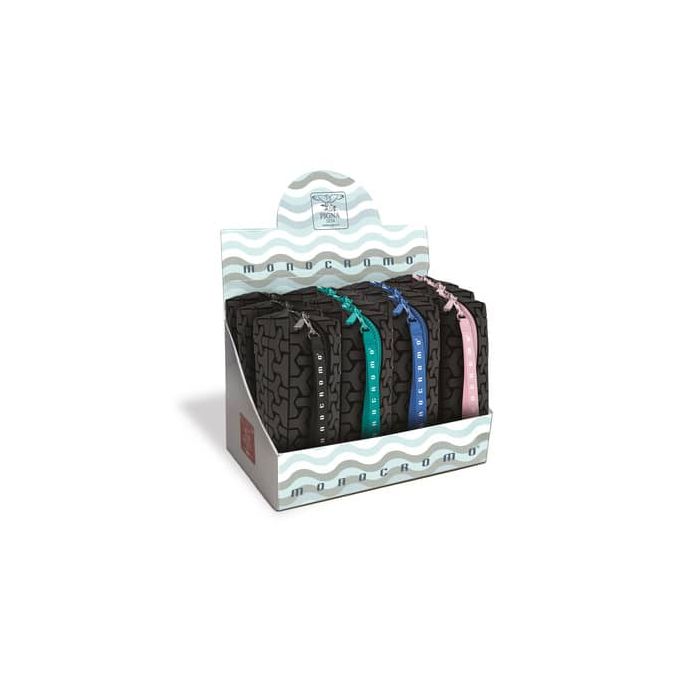 Espositore astucci Pigna Monocromo Reflective Geometric 12 pezzi - colori assortiti - 0231207 main product photo