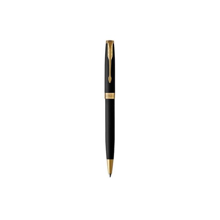 Penna a sfera Parker Sonnet punta M inchiostro nero Parker Matte Black GT 1931519 main product photo