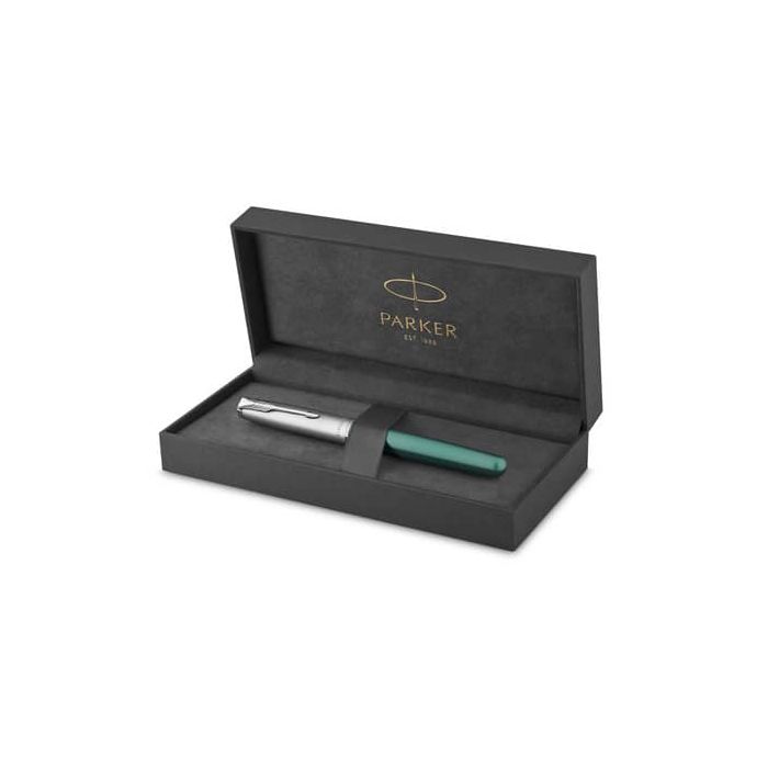 Penna stilografica Parker Sonnet Parker punta F inchiostro nero Parker Green CT 2169362 main product photo