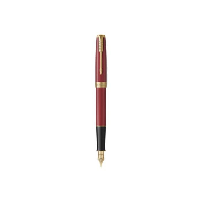 Penna stilografica Parker Sonnet Parker punta F inchiostro nero Parker Red GT 1931473 main product photo