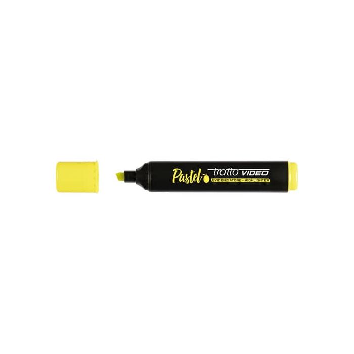 Evidenziatori Tratto Video Pastel tratto 1-5 mm giallo limone F833501 main product photo