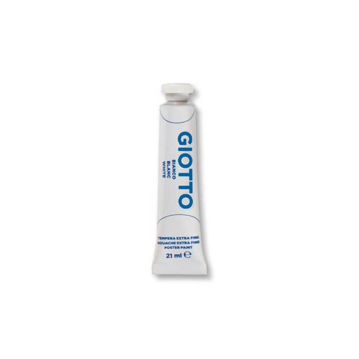 Tempera Giotto Extra ultrafine in tubetto 21 ml bianco F35500100 main product photo