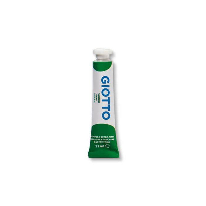 Tempera Giotto Extra ultrafine in tubetto 21 ml verde F35501200 main product photo