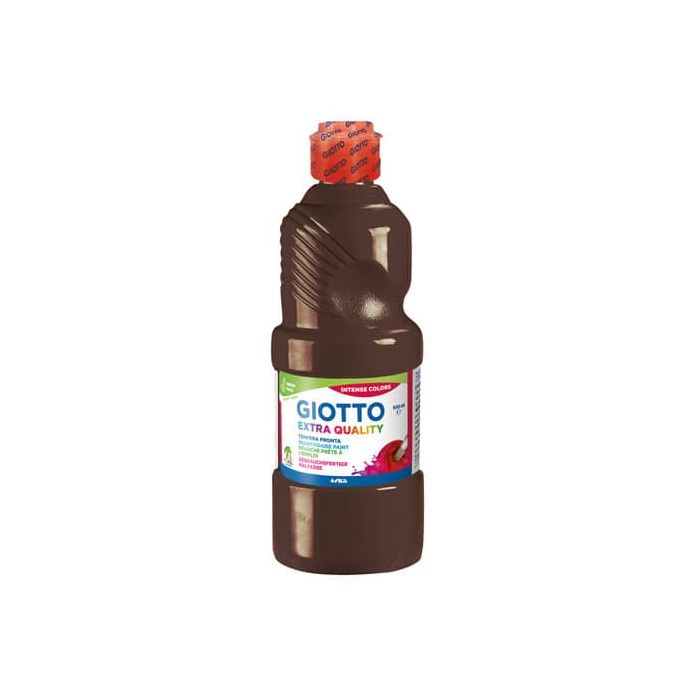 Tempera pronta Giotto Extra Quality in flacone 500 ml terra di Siena bruciata F532825 main product photo