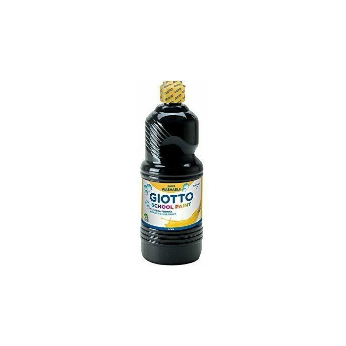 Tempera pronta Giotto School Paint in flacone 1 L nero F535524 main product photo