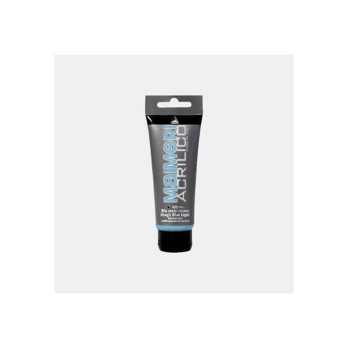 Colore acrilico Maimeri in tubetto 75 ml blu reale chiaro - M0916405 main product photo