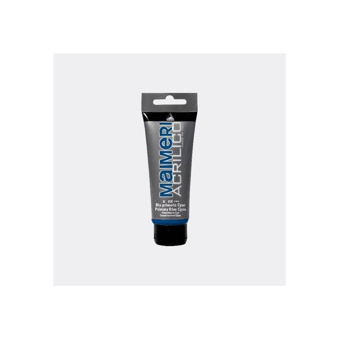 Colore acrilico Maimeri in tubetto 75 ml ciano - M0916400 main product photo