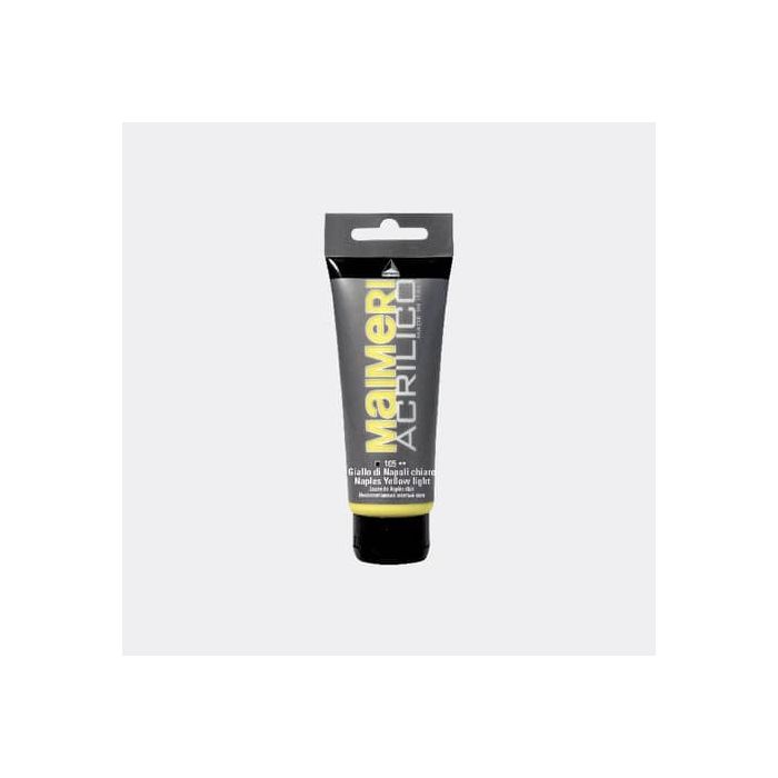 Colore acrilico Maimeri in tubetto 75 ml giallo di Napoli chiaro - M0916105 main product photo