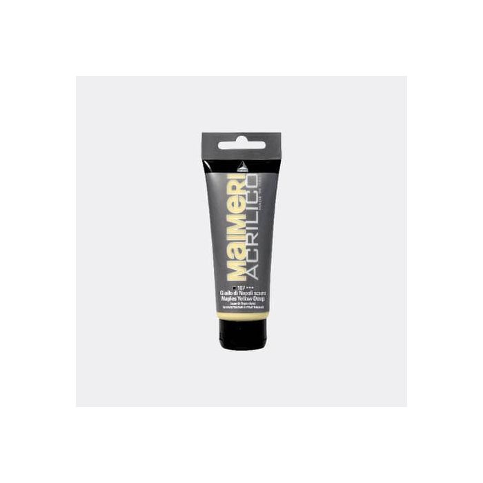Colore acrilico Maimeri in tubetto 75 ml giallo di Napoli scuro - M0916107 main product photo
