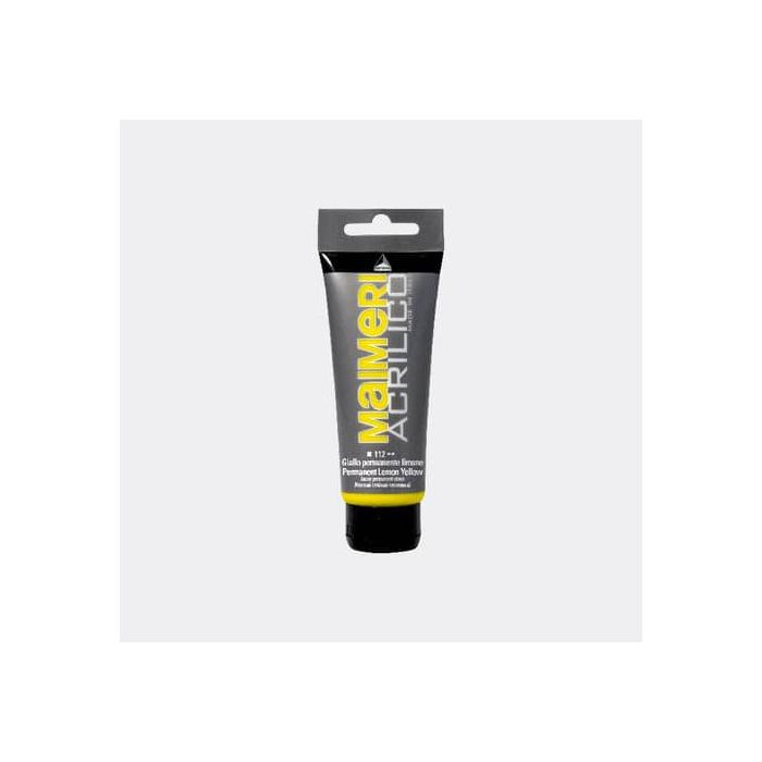 Colore acrilico Maimeri in tubetto 75 ml giallo permanente limone - M0916112 main product photo