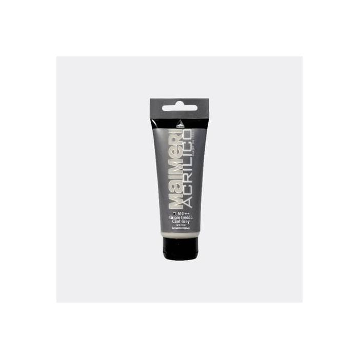 Colore acrilico Maimeri in tubetto 75 ml grigio freddo - M0916510 main product photo