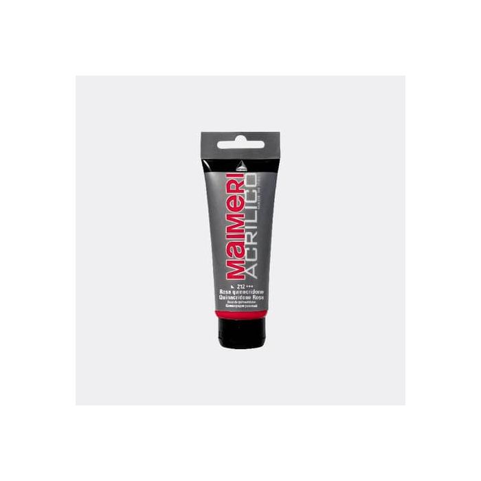 Colore acrilico Maimeri in tubetto 75 ml rosa quinacridone - M0916212 main product photo