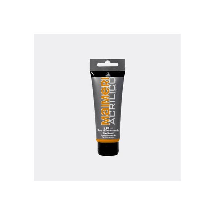 Colore acrilico Maimeri in tubetto 75 ml terra di Siena naturale - M0916161 main product photo