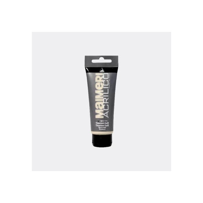 Colore acrilico Maimeri in tubetto 75 ml titanium buff - M0916023 main product photo