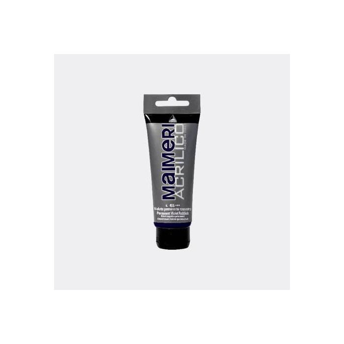 Colore acrilico Maimeri in tubetto 75 ml violetto permanente rossastro - M0916465 main product photo