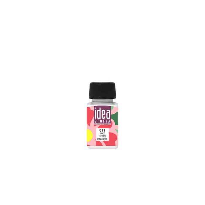 Colore per tessuti Maimeri Idea Stoffa in flacone 60 ml coprente bianco - M5014011 main product photo