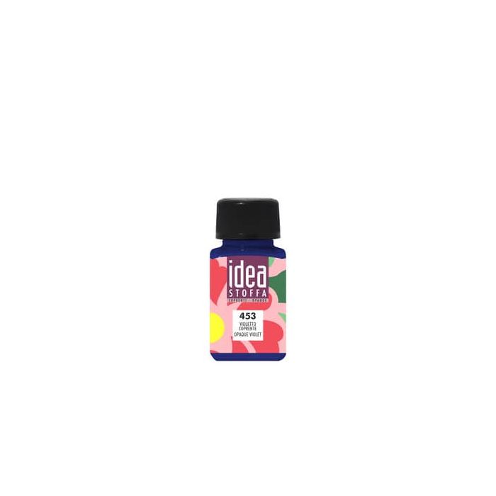 Colore per tessuti Maimeri Idea Stoffa in flacone 60 ml coprente violetto - M5014453 main product photo