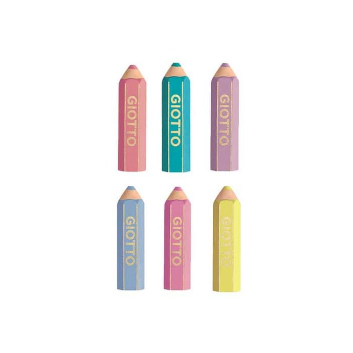 Espositore 40 gomme Giotto Happy Gomma colori assortiti pastello F234000 main product photo
