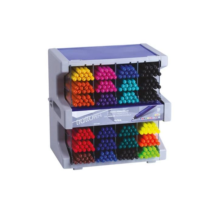 Espositore Tratto Pen modulare 288 pezzi assortiti F832800 main product photo