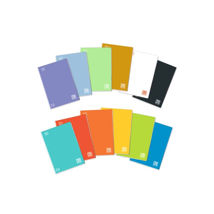 Quaderno Maxi One Color A4 - 100 g/m2 - 24+1 ff - 4F 7184 main product photo