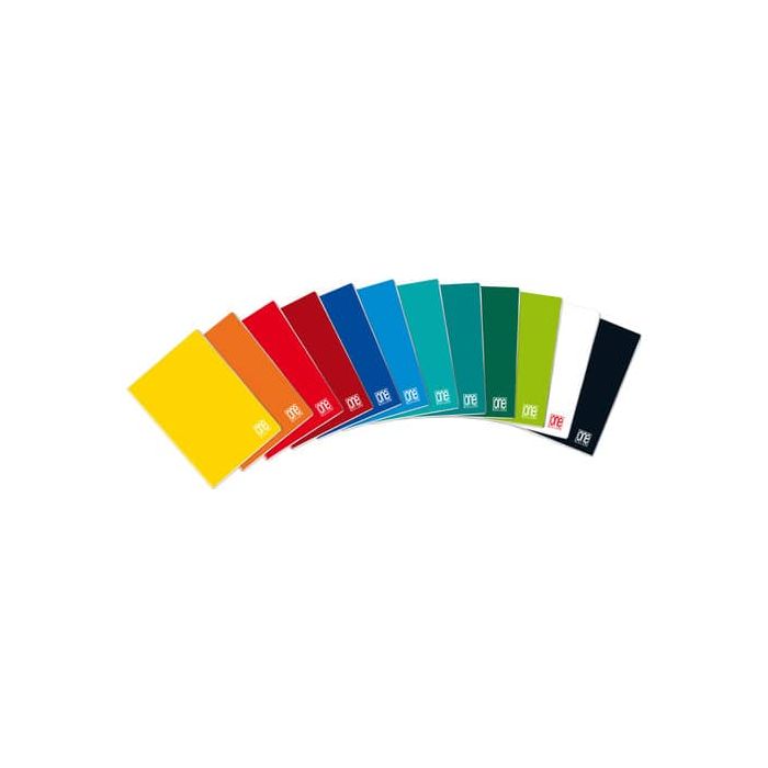 Quaderno Maxi One Color A4 - 80 g/m2 - 20+1 ff - 2C 1417 main product photo