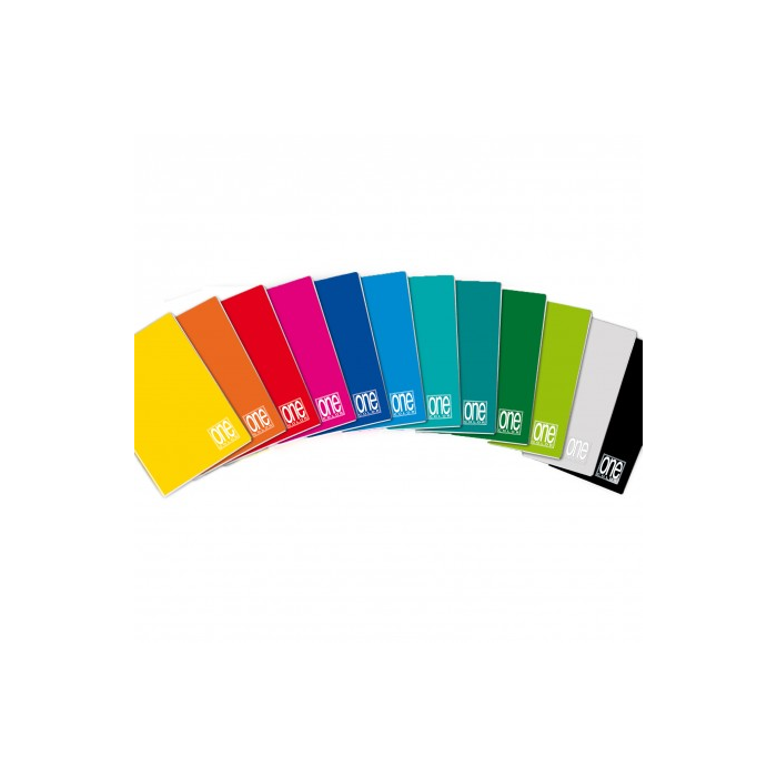 Quaderno Maxi One Color A4 - 80 g/m2 - 30+1 ff - 4 mm 6752 main product photo