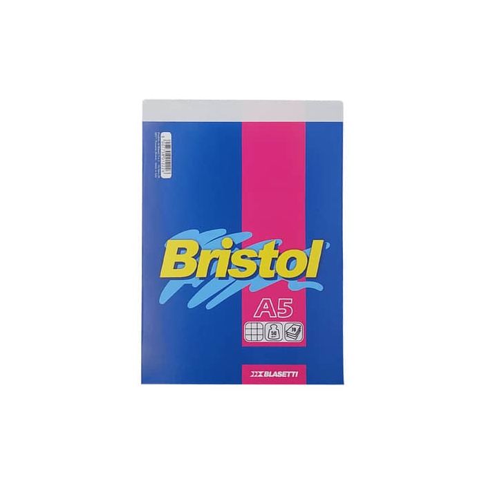 Blocco punto metallico Blasetti Bristol A5 - 70 ff - 50 g/m2 - 5 mm 1031 main product photo