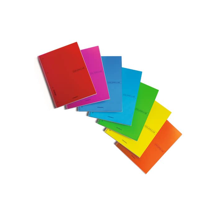 Quaderno spiralato Maxi Colorclub A4 - 70+1 ff - 70 g/m2 - a 4 fori - 5 mm 3793 main product photo