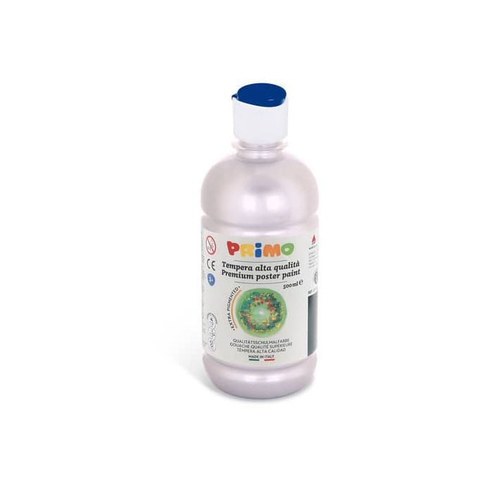 Tempera brillante in bottiglia in PET Primo Primi Passi 500 ml argento 201TL500910 main product photo