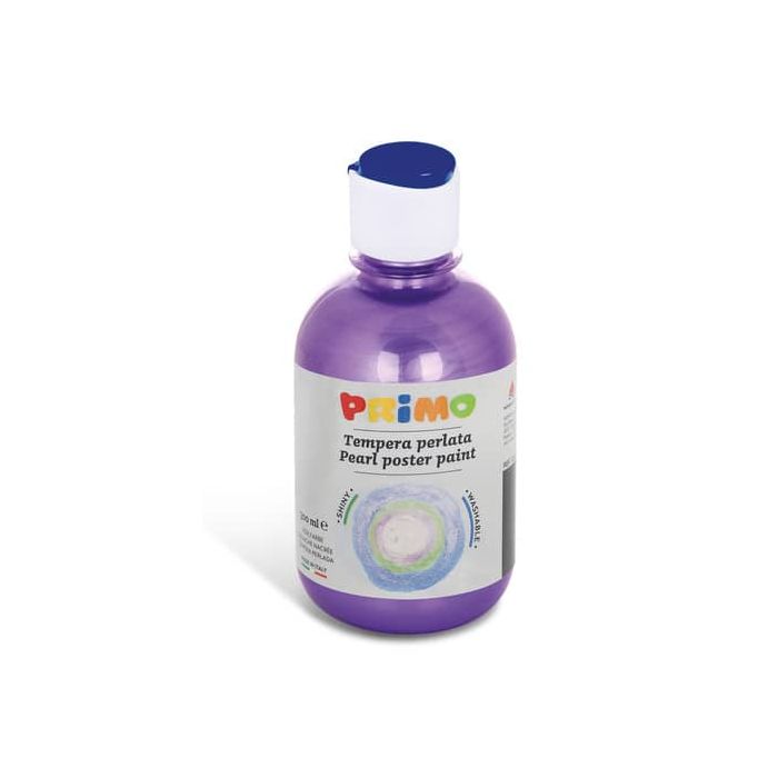Tempera perlata in bottiglia Primo 300 ml viola 234TP300400 main product photo