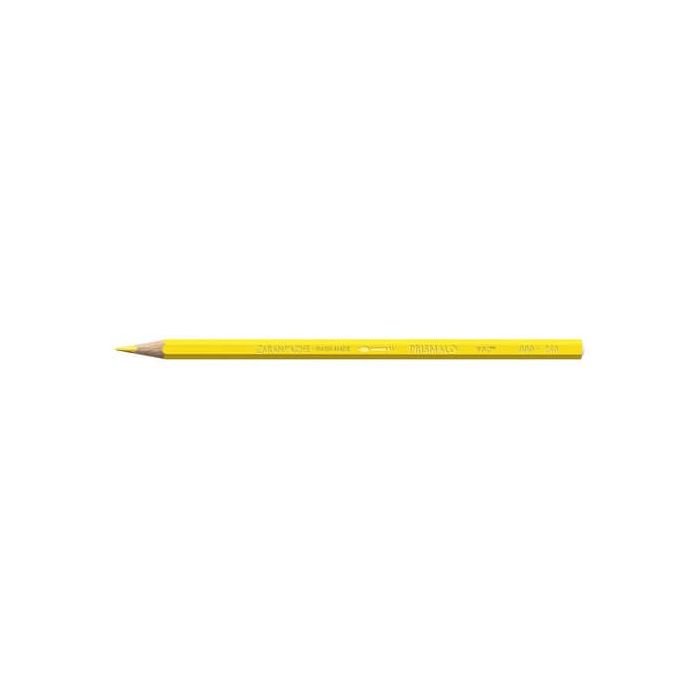 Matite colorate acquerellabili Carand'Ache Prismalo in conf. da 12 pz giallo limone - 999240 main product photo