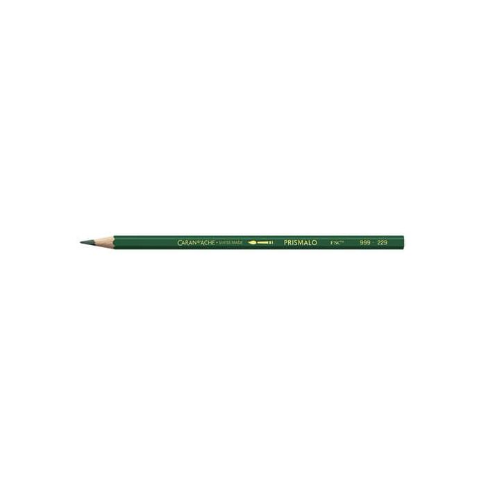 Matite colorate acquerellabili Carand'Ache Prismalo in conf. da 12 pz verde scuro - 999229 main product photo