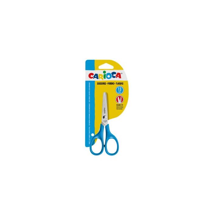 Forbice in acciaio punta arrotondata Carioca 13 cm 42634 main product photo