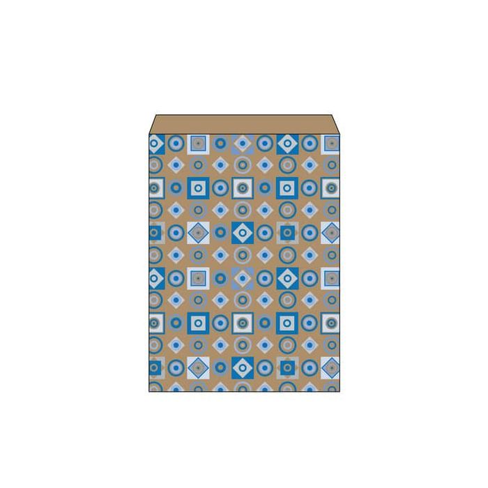 Sacchetto in carta kraft Maniero con soffietto in conf. da 500 pz 200x40x290 mm - SQS main product photo