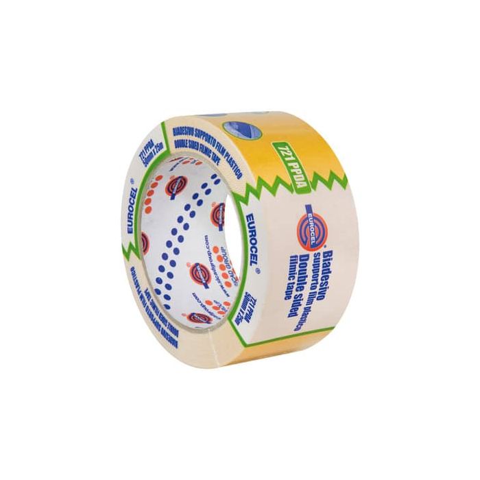 Nastro biadesivo con supporto plastico Eurocel formato 50x25 mt 44024356 main product photo